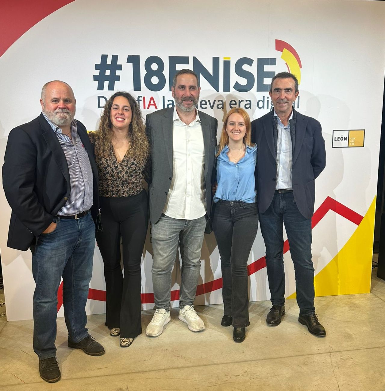 El equipo de Cybertix durante ENISE 2024